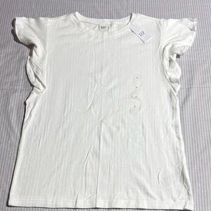 GAP Women's White Short Sleeve Tee